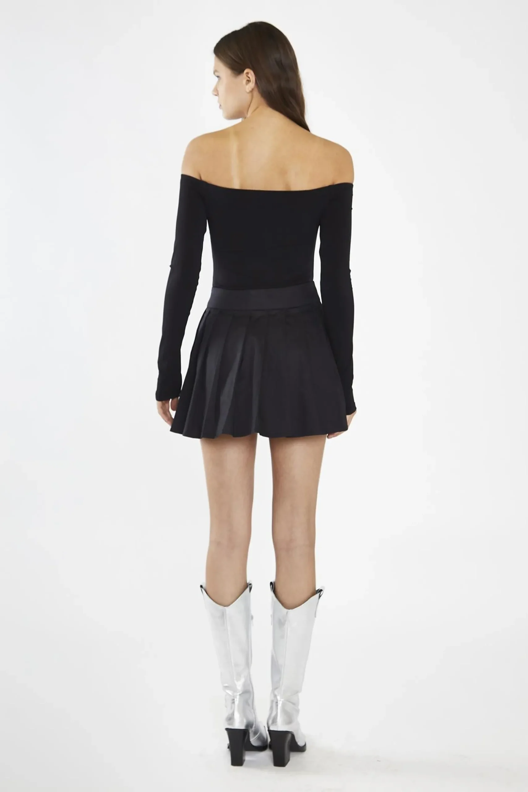 Glamorous Day Dresses|Party Dresses|Black Bardot Bodysuit -