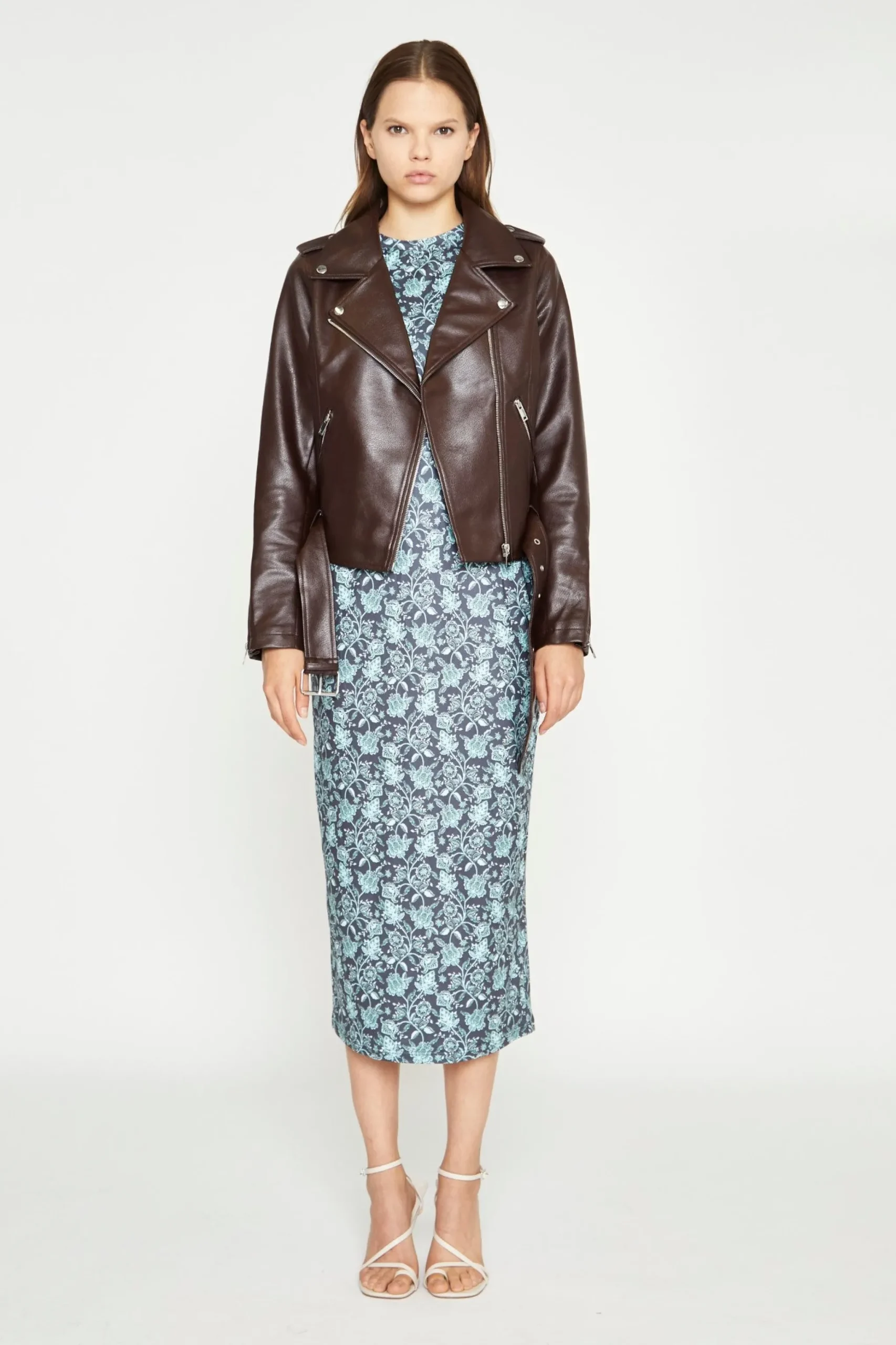 Glamorous Best Dressed Guest|Workwear|Dark Oxblood PU Biker Jacket -