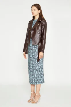 Glamorous Best Dressed Guest|Workwear|Dark Oxblood PU Biker Jacket -