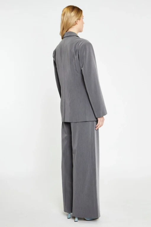 Glamorous Workwear|Co-ords|Dark-Grey Tailored Blazer -