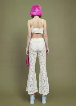 Glamorous Tops|Co-ords|Flora Co-ord Lace Trim Bralet -Ivory -