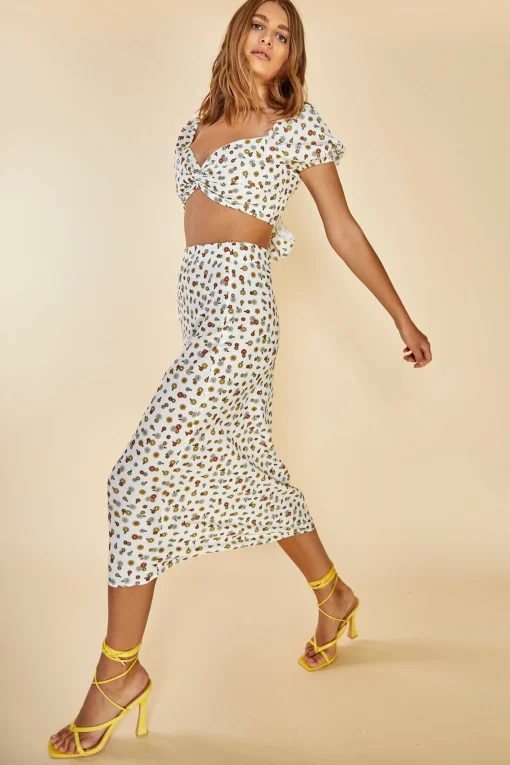 Glamorous Glamorous Care: Our Sustainable Collection|Midi & Midaxi Skirts|Care Bias Cut Midi Skirt -