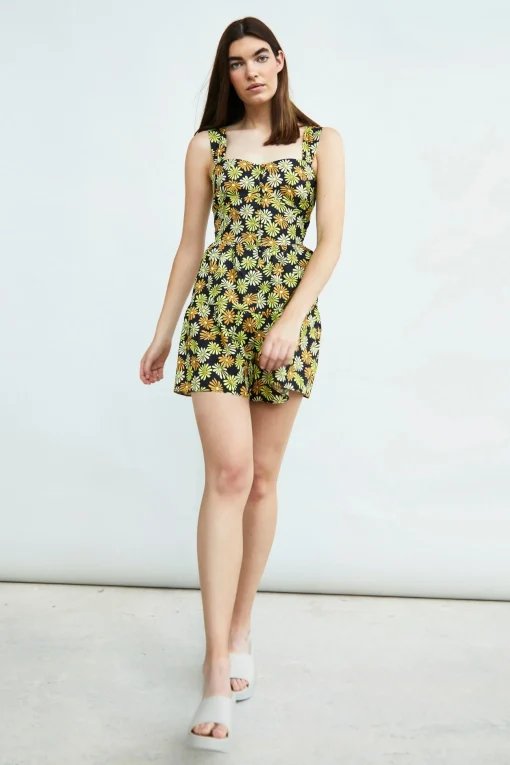 Glamorous Chic Escapes|Playsuits|Collection Printed Strappy Playsuit -