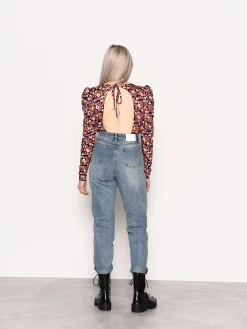 Glamorous High Waisted Jeans|Mid-Stone Wash High Waisted Jeans -