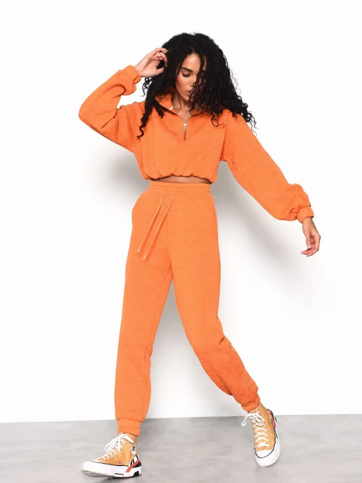 Glamorous Jet Setter|Orange Loungewear Joggers -