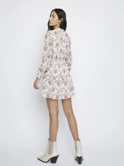Glamorous Day Dresses|Romantic Floral Chiffon Dress -
