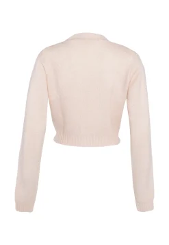 Glamorous Cardigans|Vanilla V Neck Button Down Cardigan -