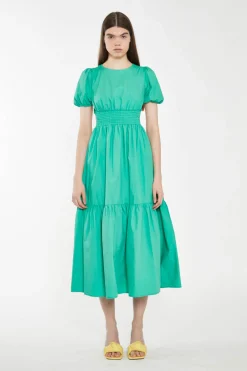 Glamorous Best Dressed Guest|Chic Escapes|Holly Green Open-Back Maxi Dress -