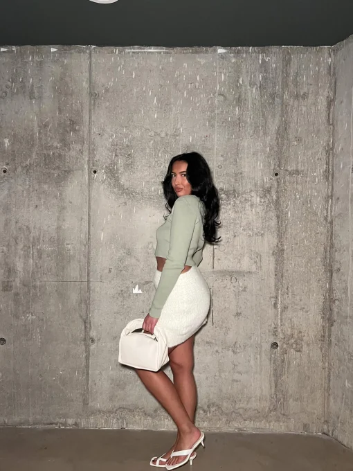Glamorous Cardigans|Light Khaki Long sleeve - Cardigan -