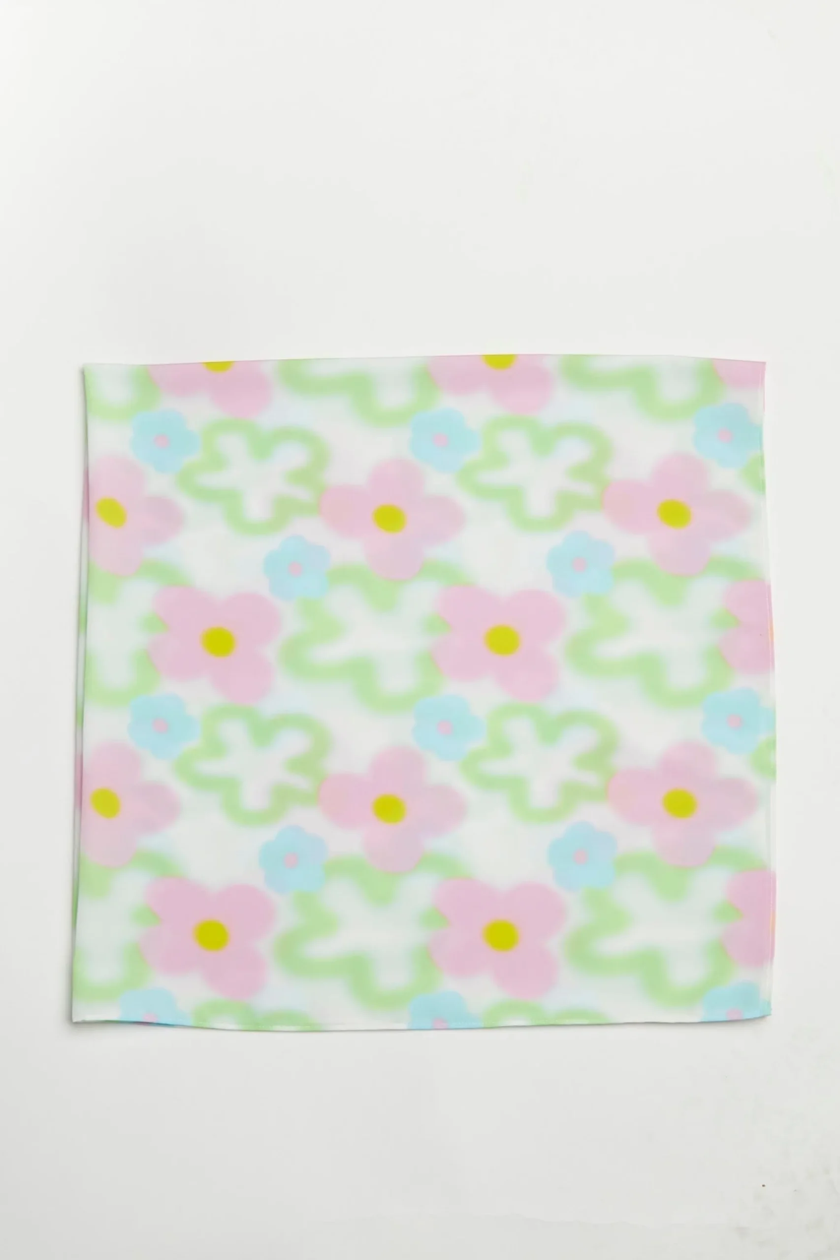 Glamorous Jet Setter|Headscarves|Multi Blurred Floral Headscarf -