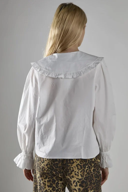 Glamorous Blouses & Shirts|Off-White Statement-Collar Blouse -