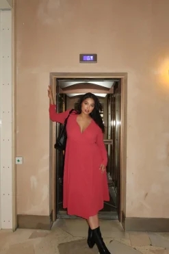 Glamorous Party Dresses|Going Out Dresses|Red Party Maxi-Night dress -