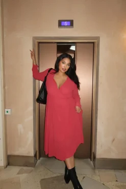 Glamorous Party Dresses|Going Out Dresses|Red Party Maxi-Night dress -