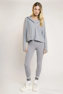 Glamorous Jackets|Signature Light Grey Wind-Breaker Jacket -